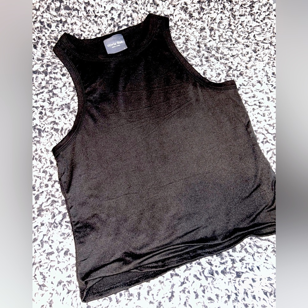 Silky Crop Top